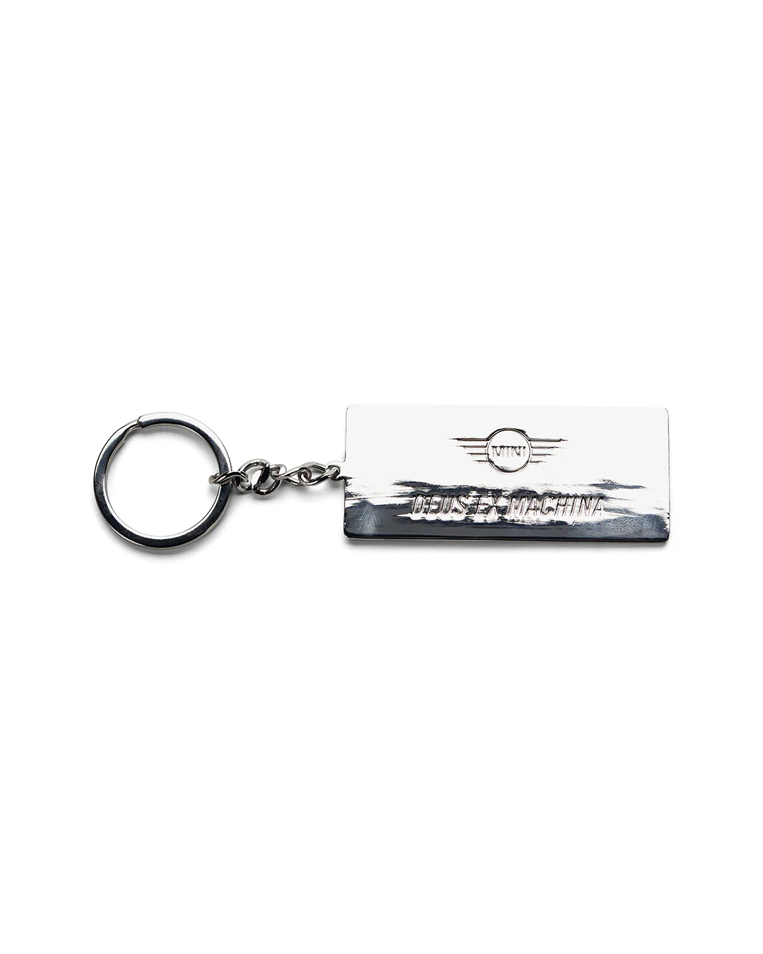 Mini Mosaic Keyring - Silver - Image 2