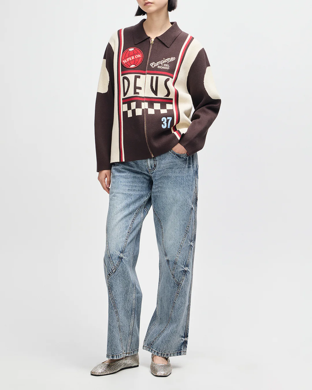Monte Carlo Knit Cardigan - Java Brown - Image 13