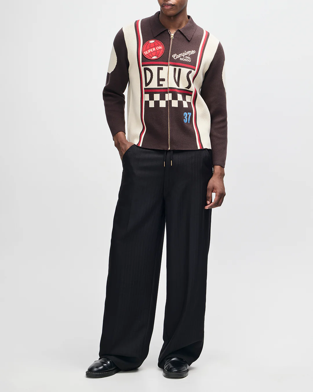 Monte Carlo Knit Cardigan - Java Brown - Image 8