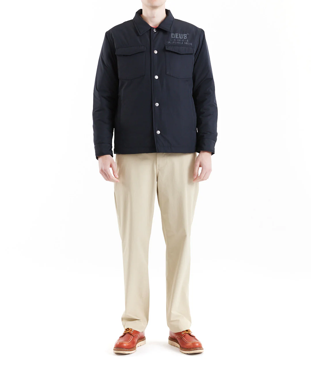 Monty Padded Overshirt - Black - Image 3