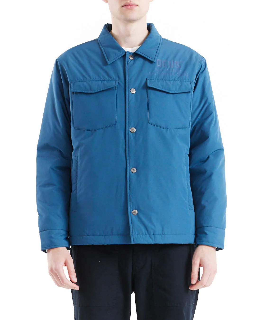Monty Padded Overshirt - Legion Blue
