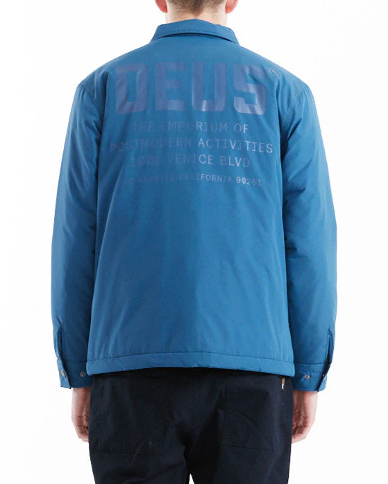 Monty Padded Overshirt - Legion Blue - Image 2