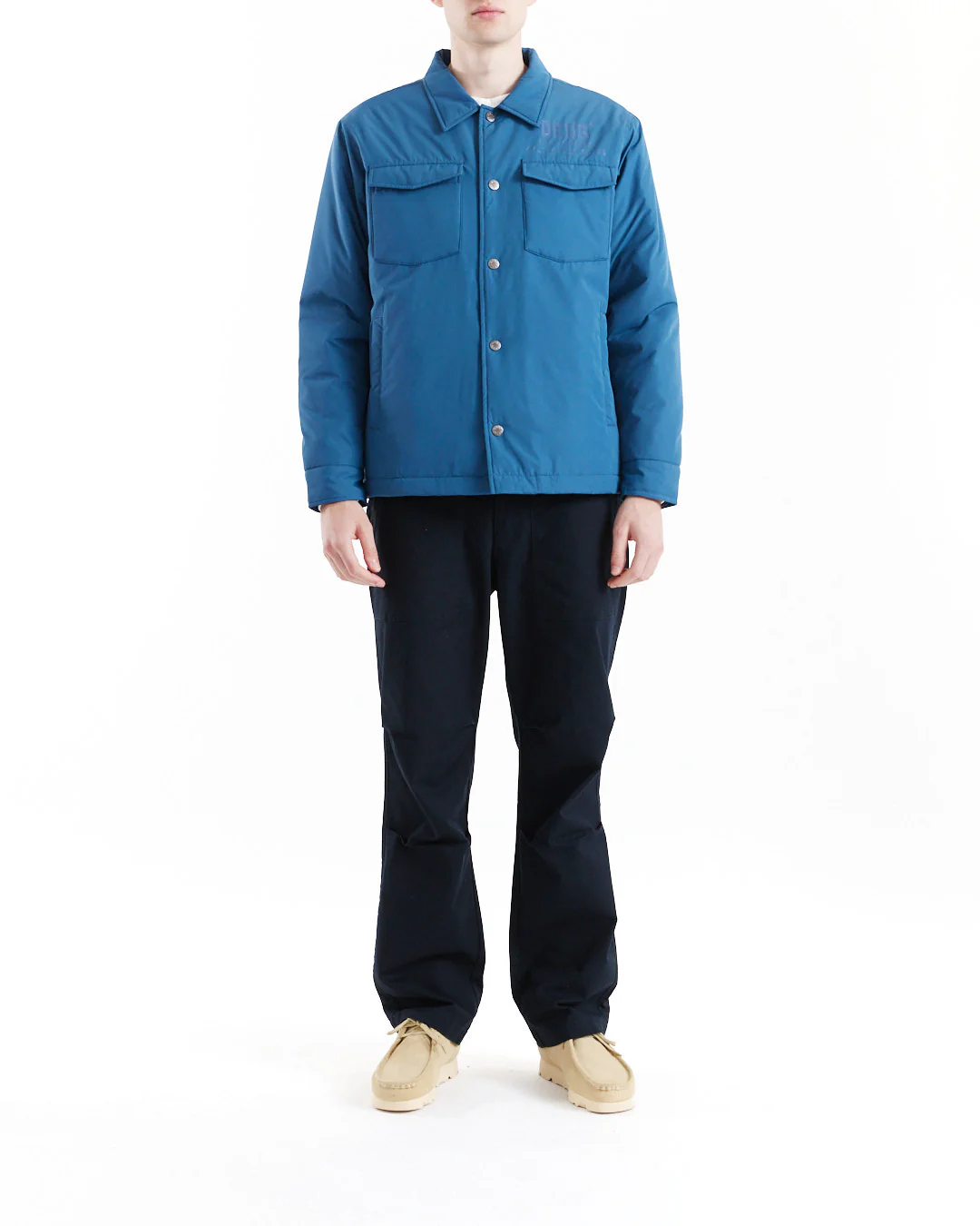 Monty Padded Overshirt - Legion Blue - Image 3