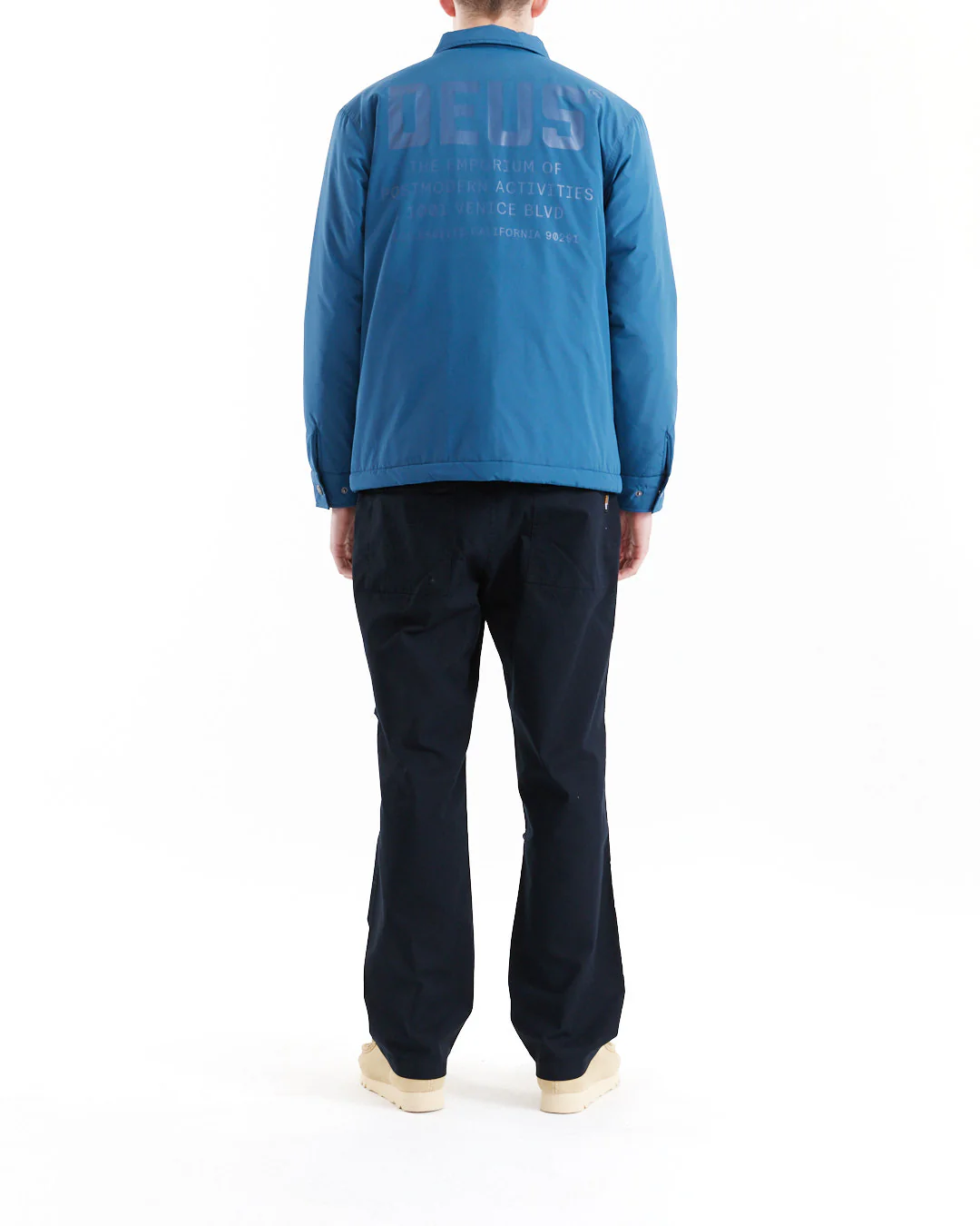 Monty Padded Overshirt - Legion Blue - Image 4