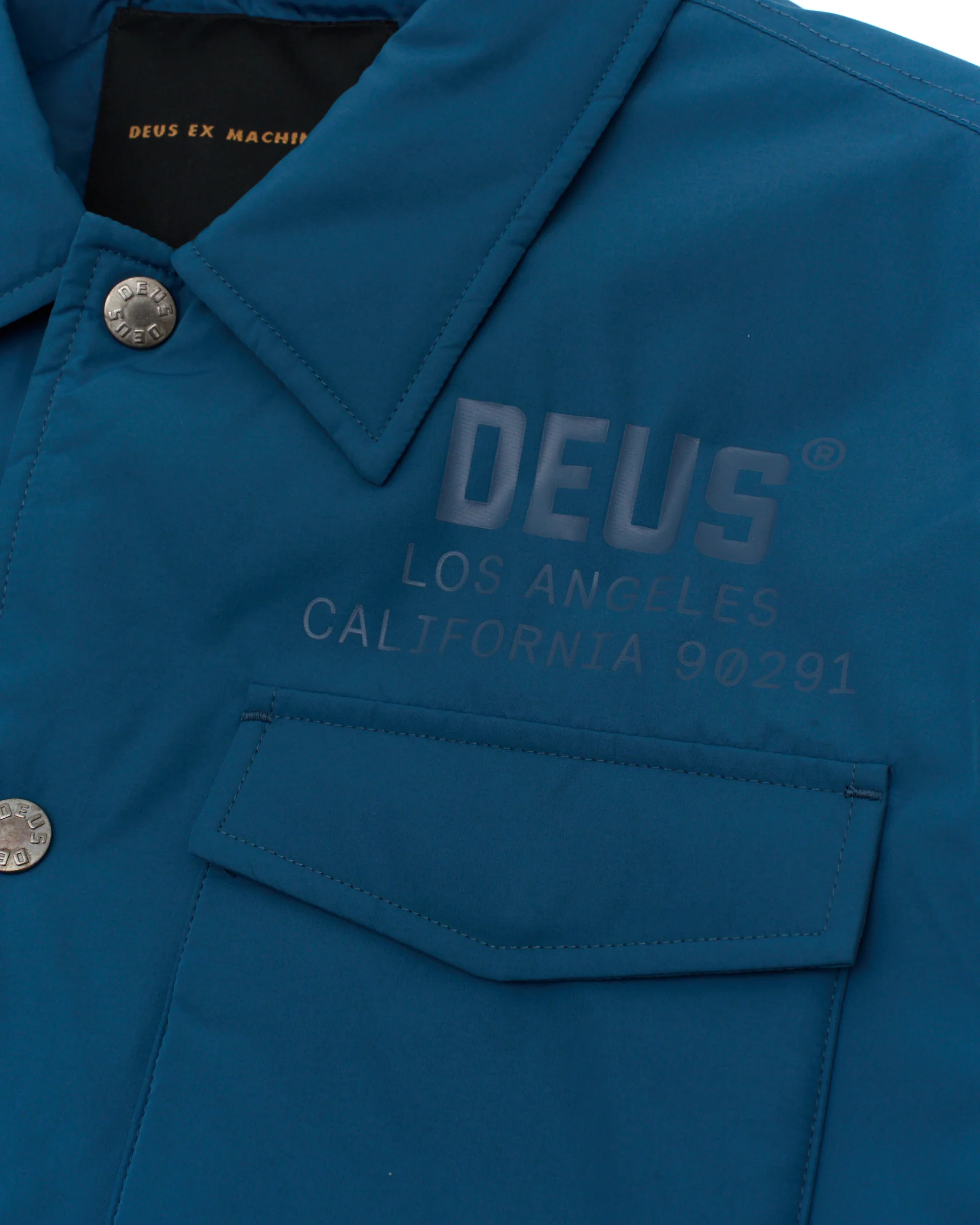 Monty Padded Overshirt - Legion Blue - Image 7