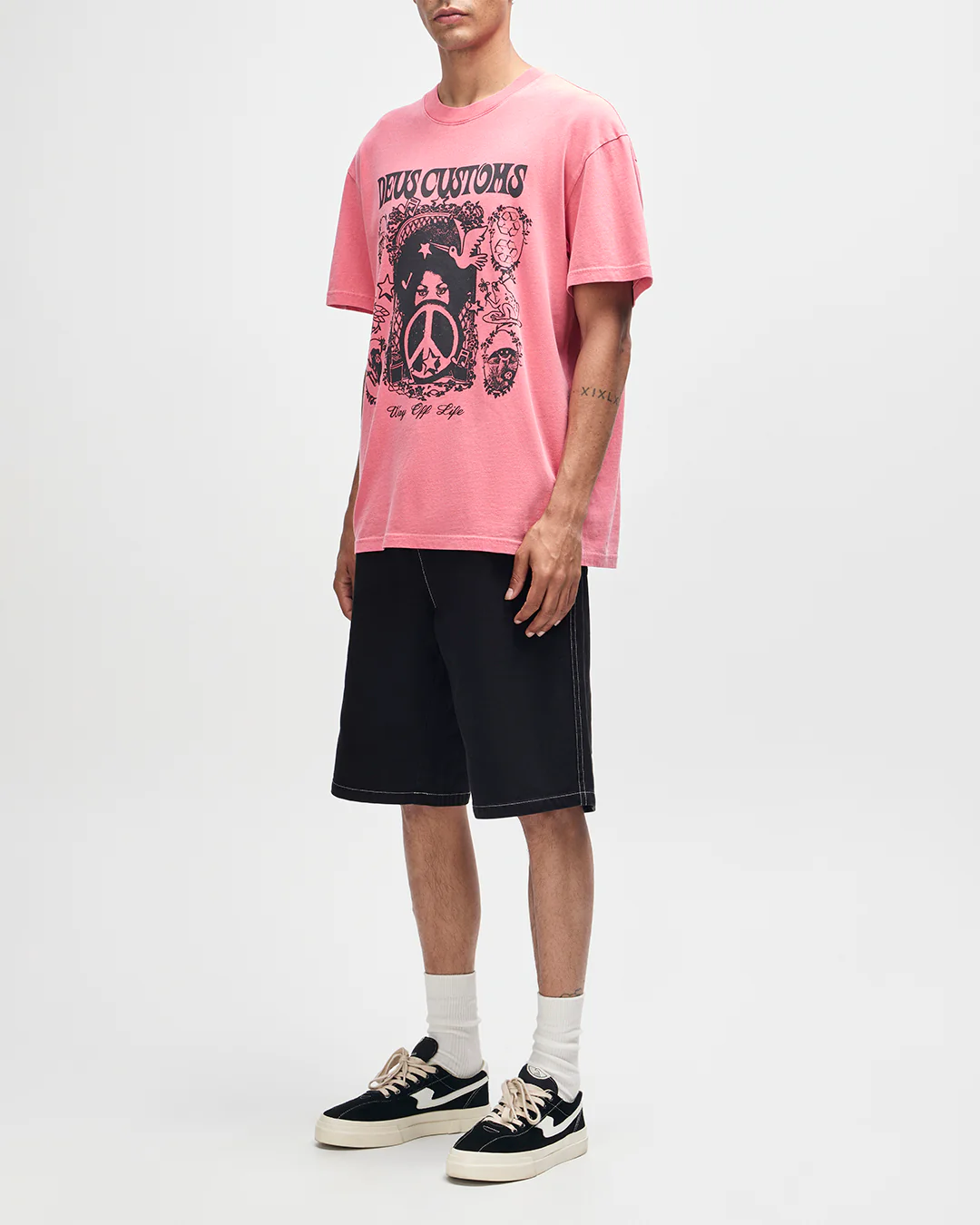 Mother-Earth Tee - Melon Red - Image 9
