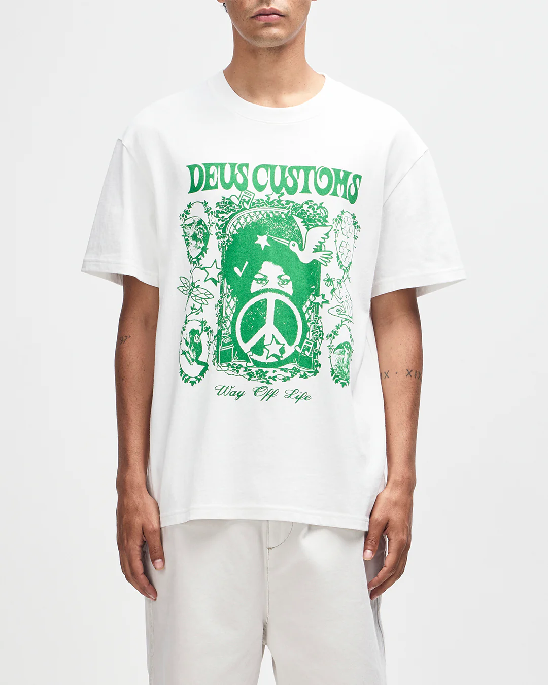 Mother-Earth Tee - Vintage White