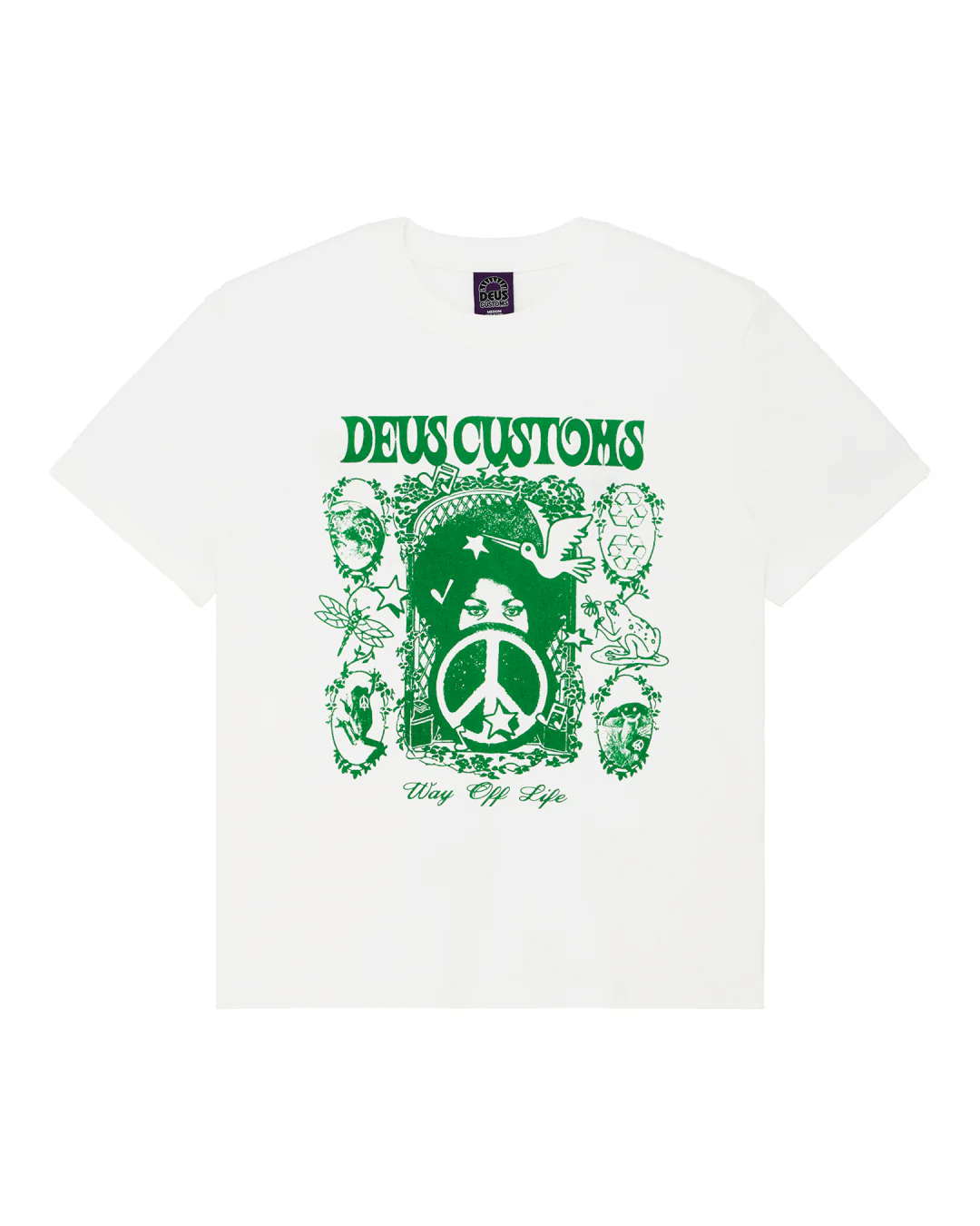 Mother-Earth Tee - Vintage White - Image 3