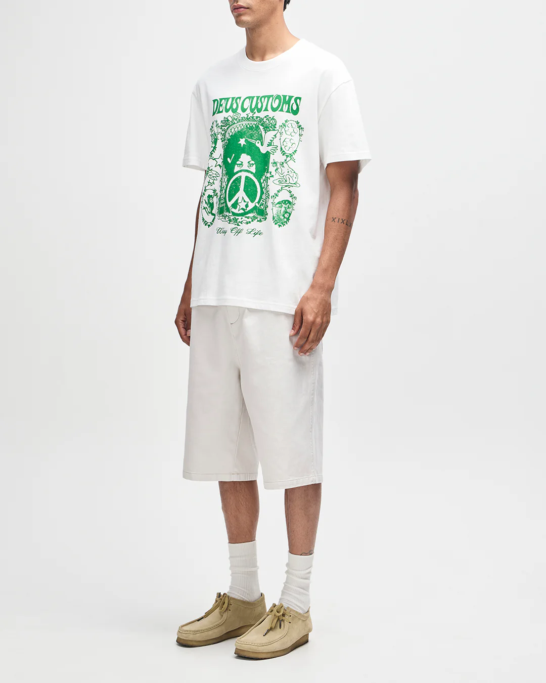 Mother-Earth Tee - Vintage White - Image 9