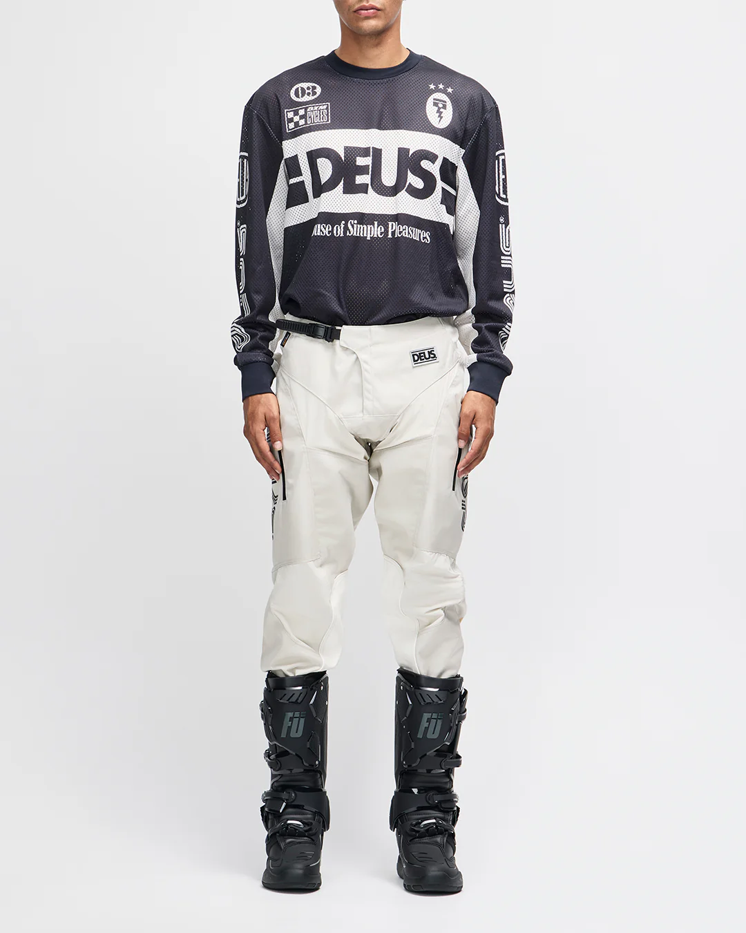 Moto Off Road Pant - Dirty White - Image 12