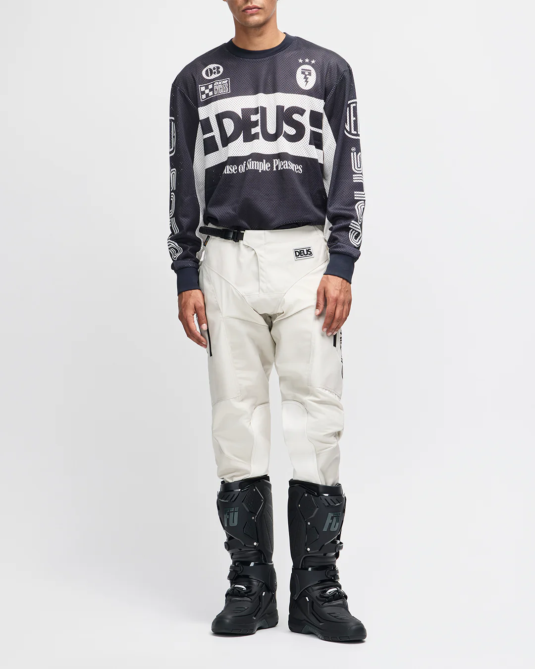 Moto Off Road Pant - Dirty White - Image 13