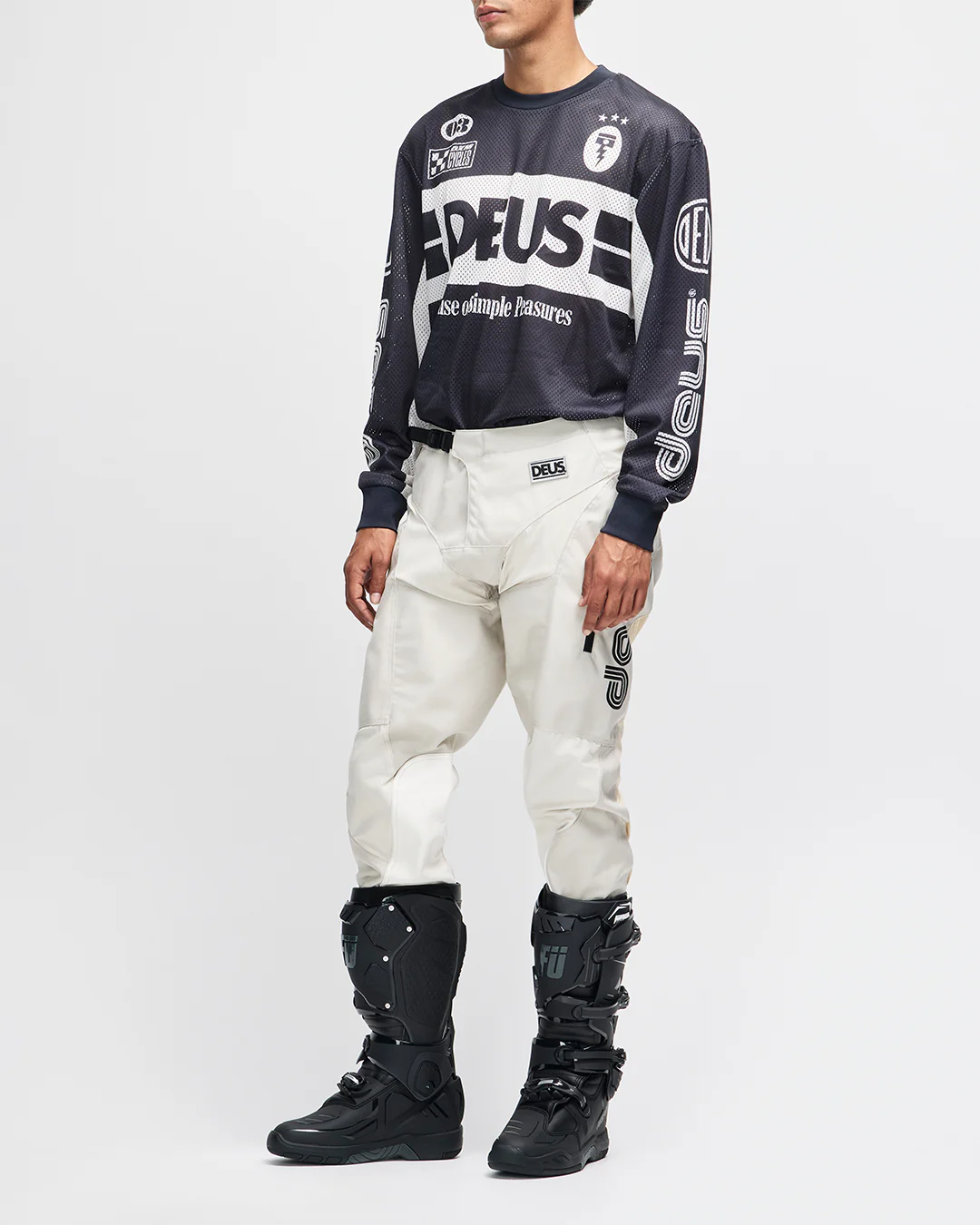 Moto Off Road Pant - Dirty White - Image 5