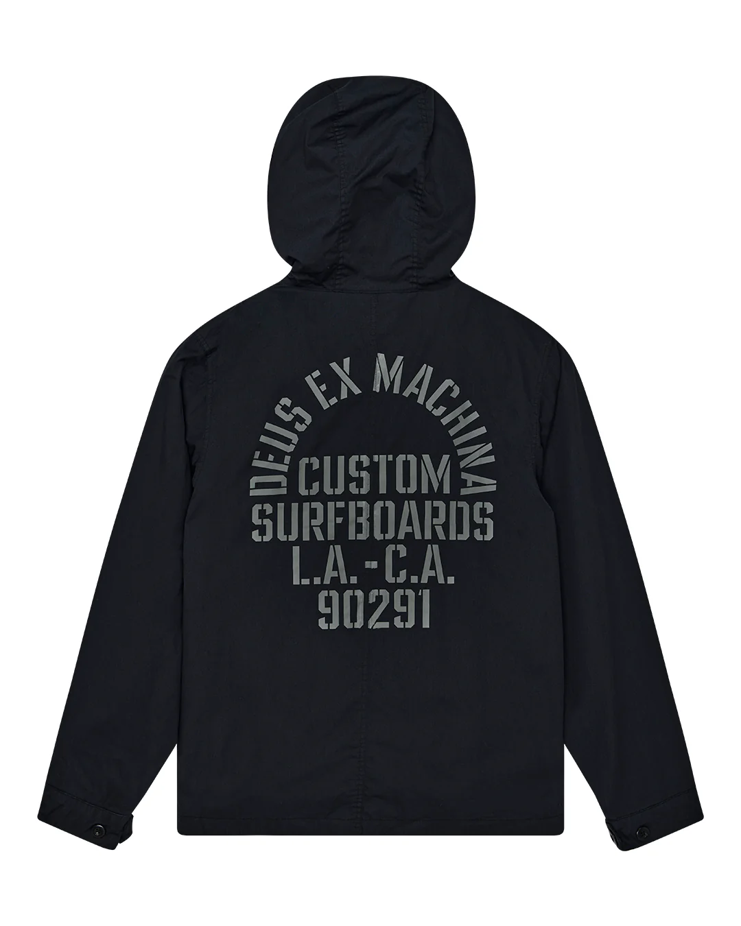 Murphy Short Parka - Black - Image 4