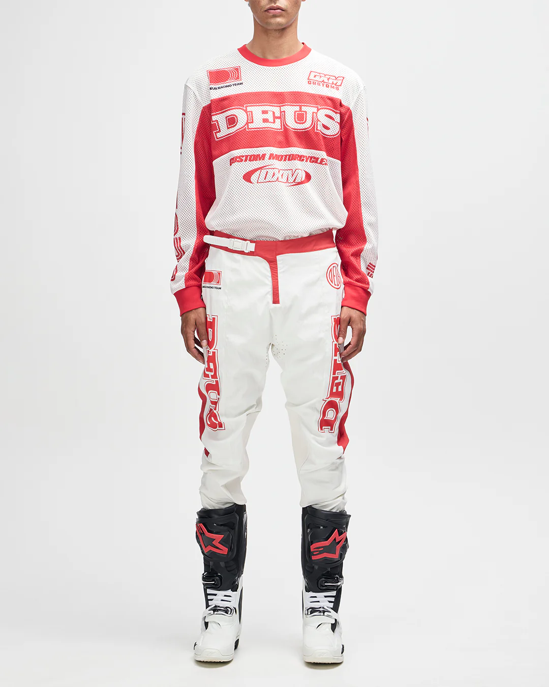 MX Pant - White Red - Image 5