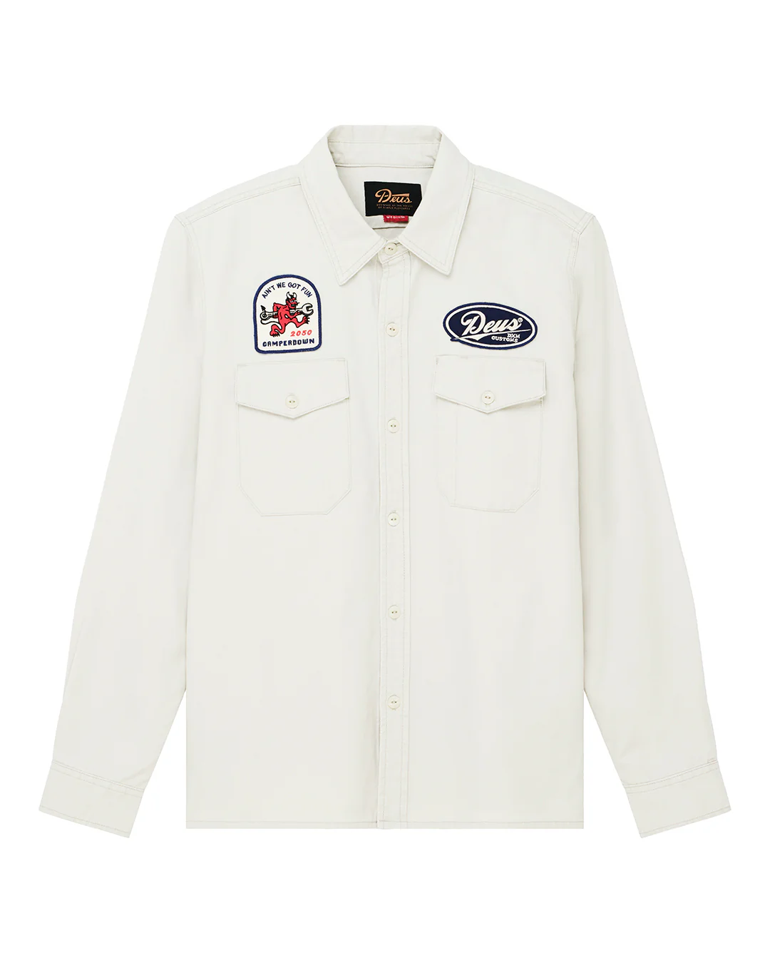 Nomad Shirt - Dirty White - Image 3