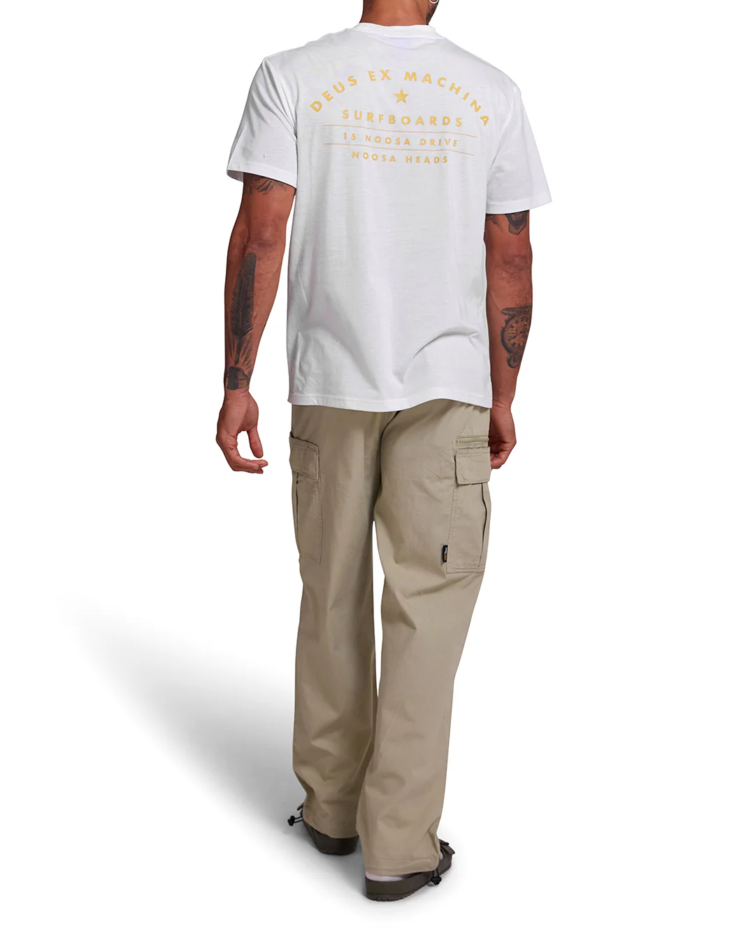 Noosa Surf Tee - Vintage White - Image 2