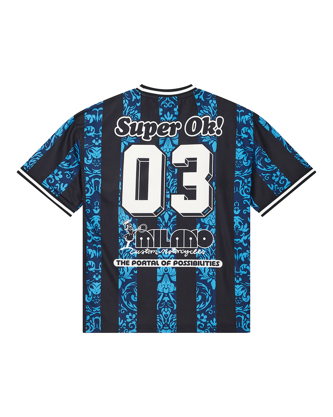 Nouveau Moto Tee - Pageant Blue - Image 4