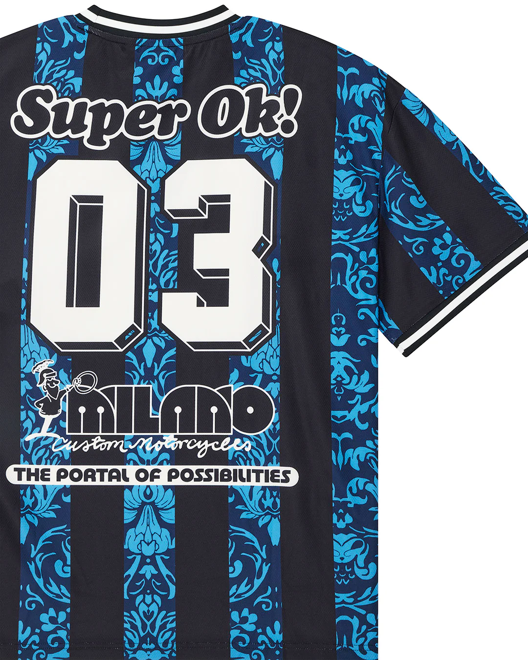 Nouveau Moto Tee - Pageant Blue - Image 7