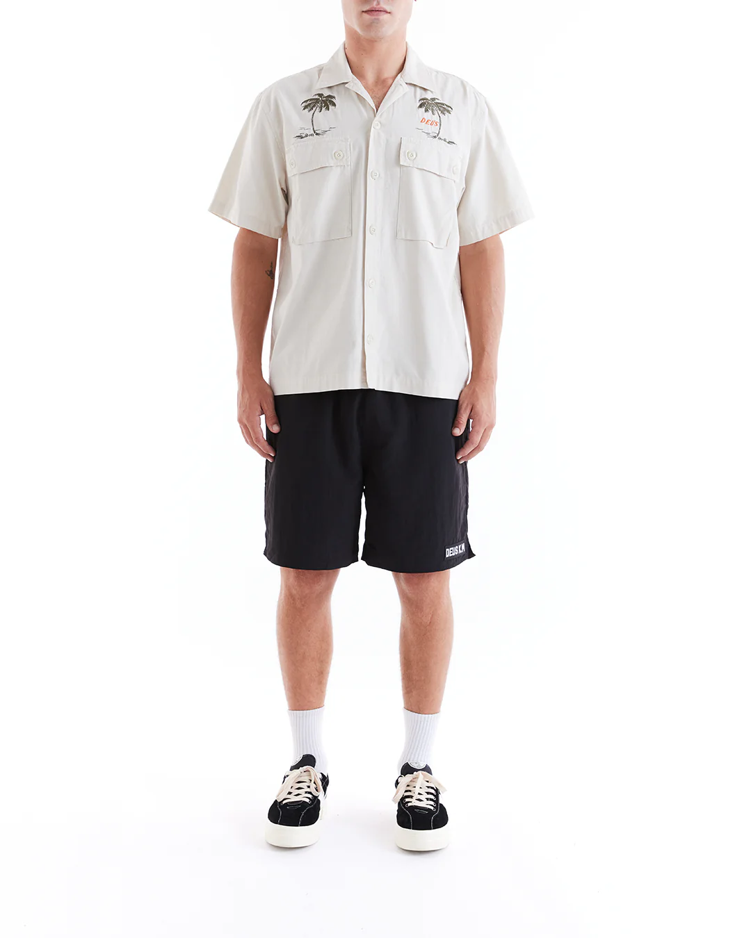 Nylon Training Short - Black - Image 3