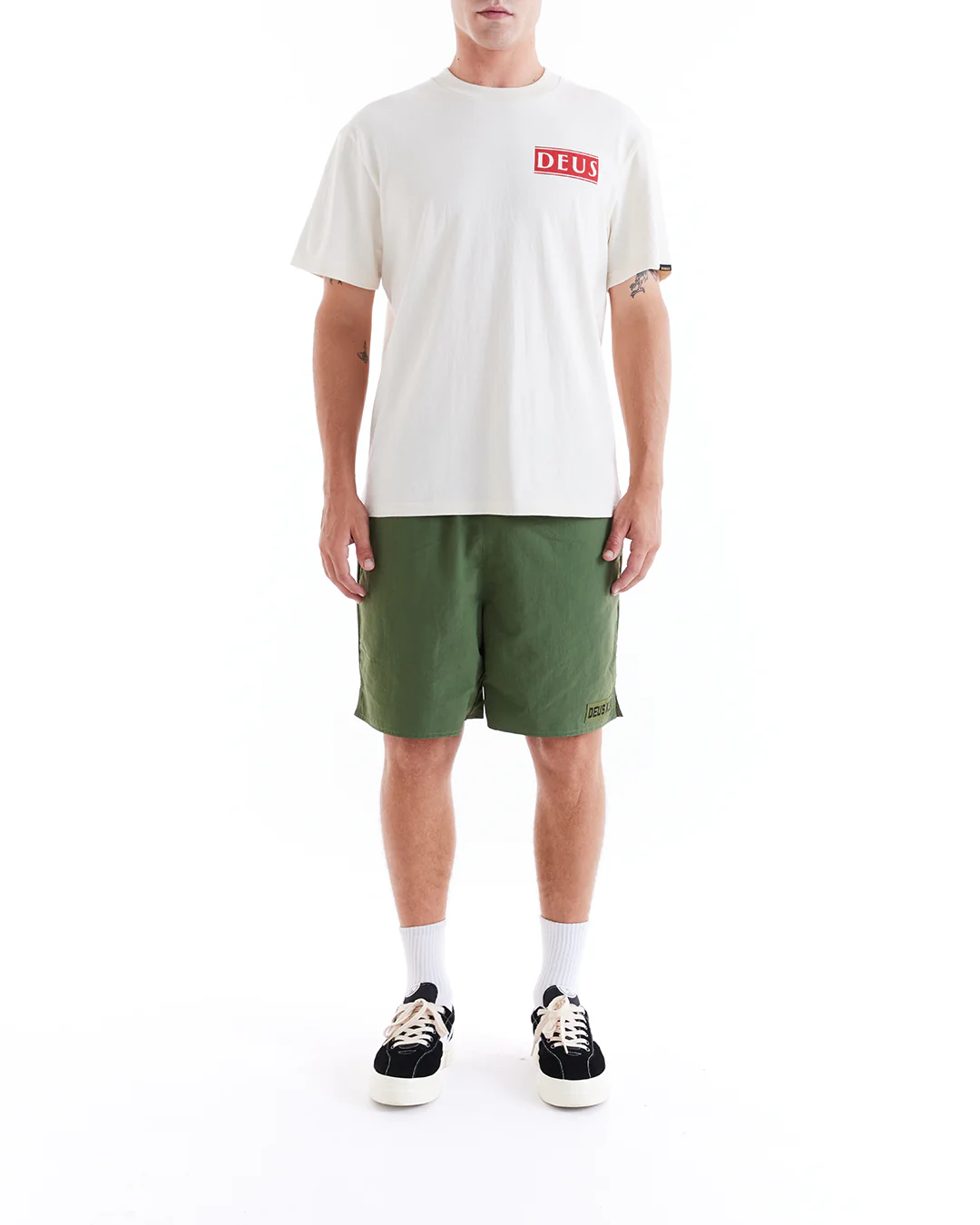 Nylon Training Short - Pine - Image 3