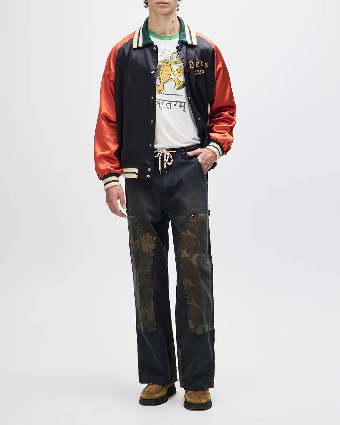 Off Beat Jacket - Bowling Orange - Image 8