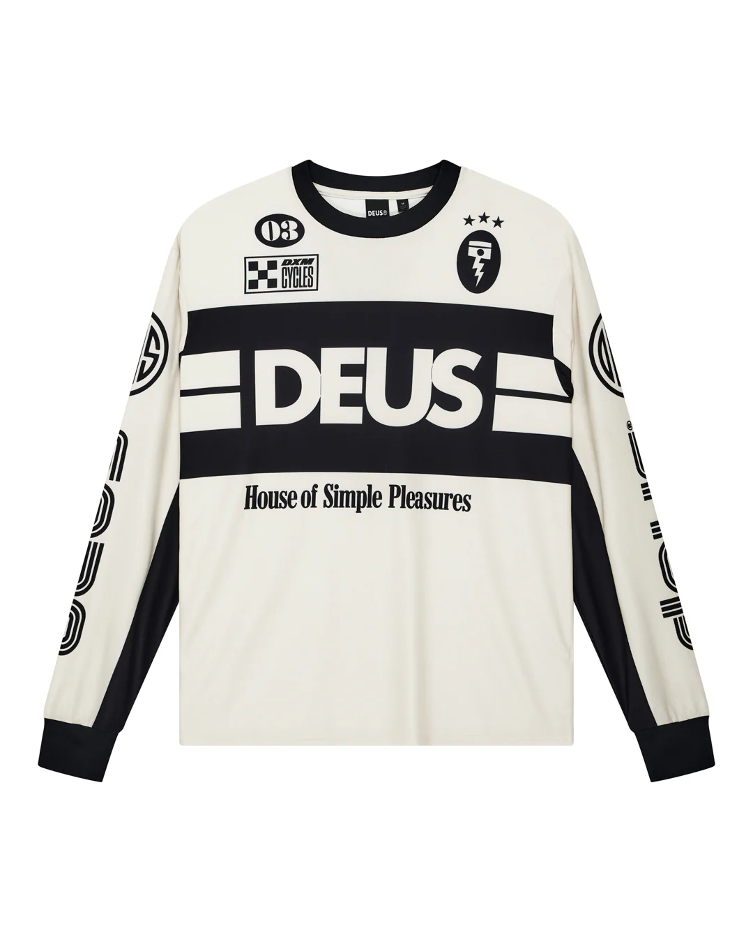 Off Road MX Jersey - Dirty White