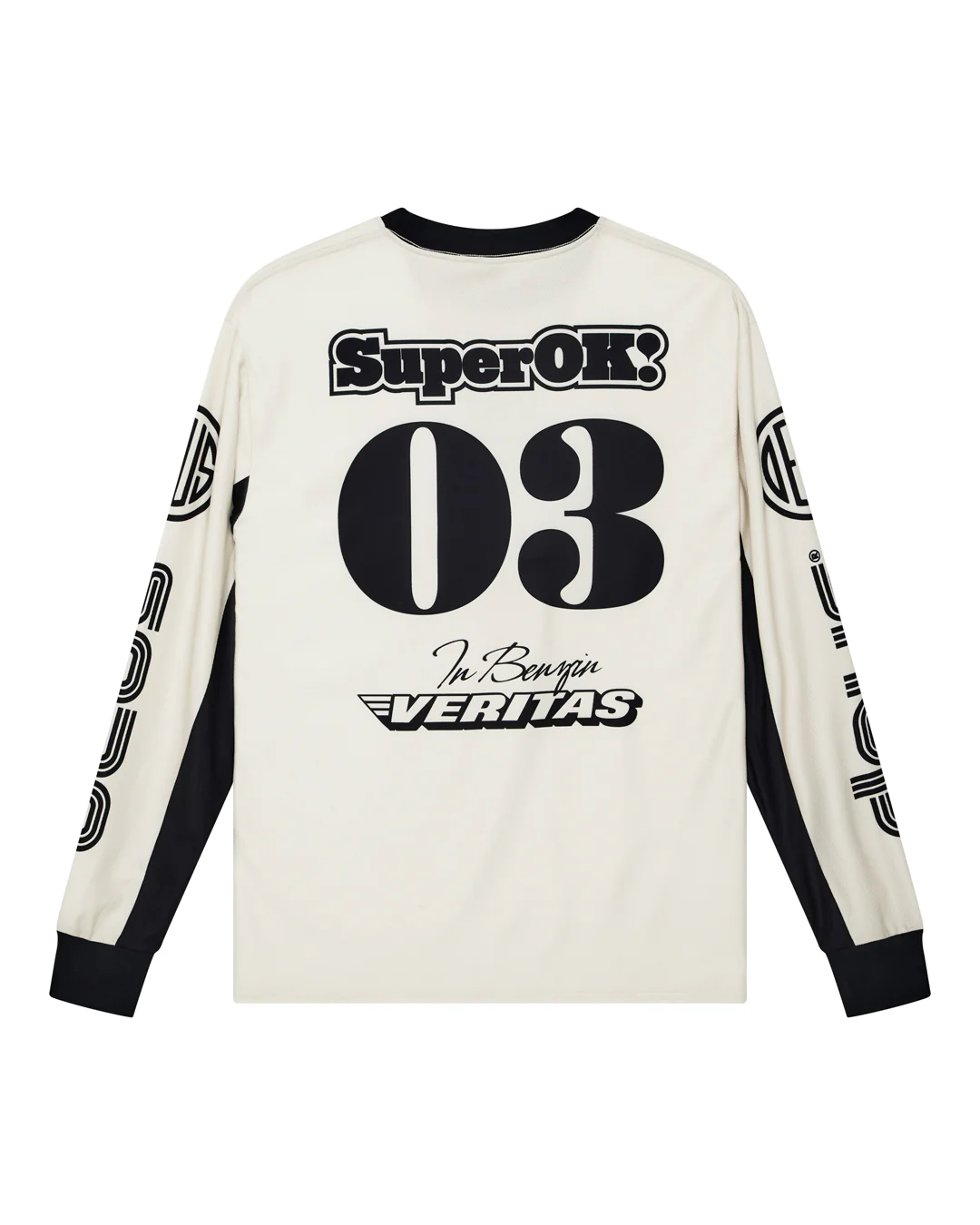 Off Road MX Jersey - Dirty White - Image 2