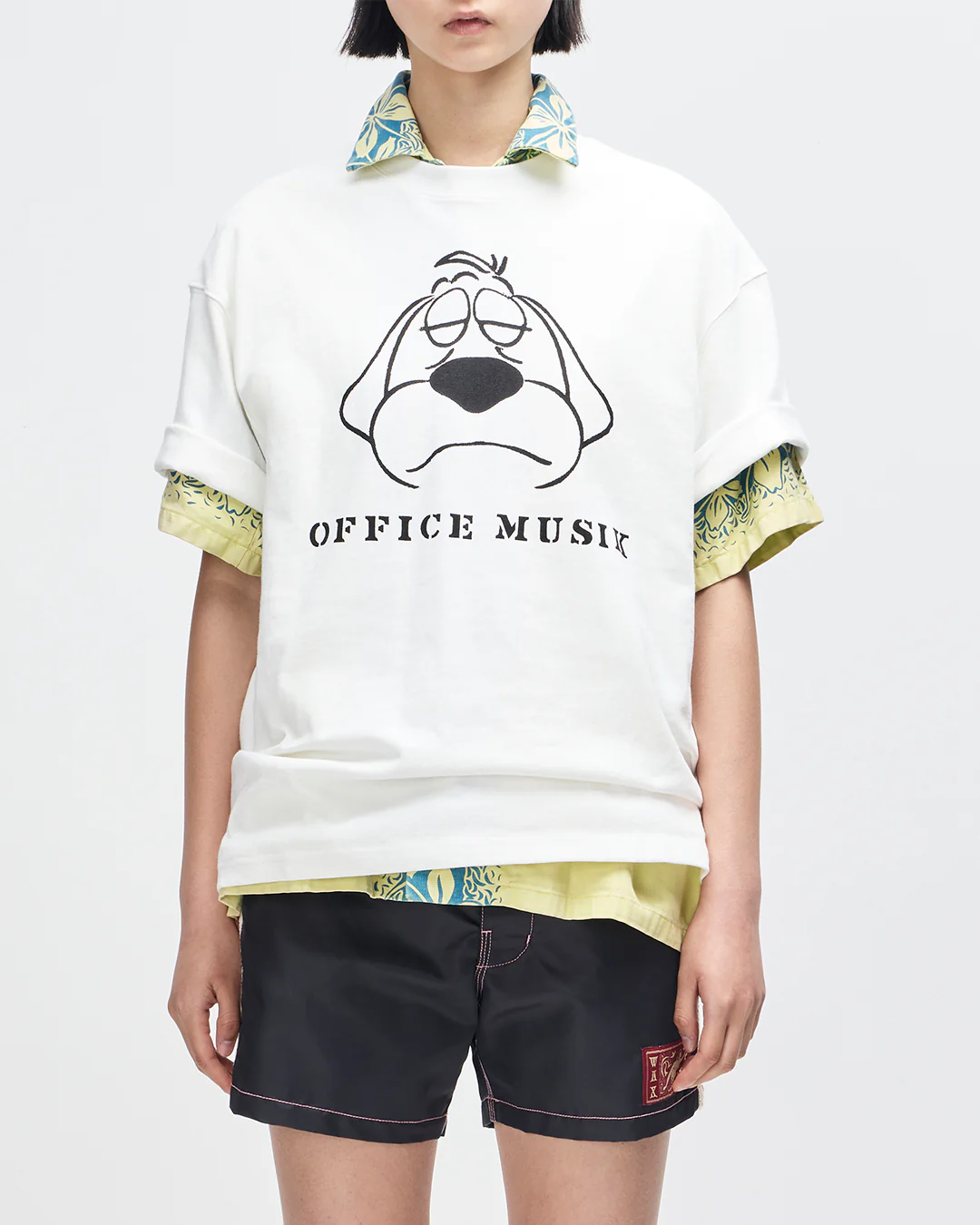 Office Musique Tee - Vintage White - Image 2