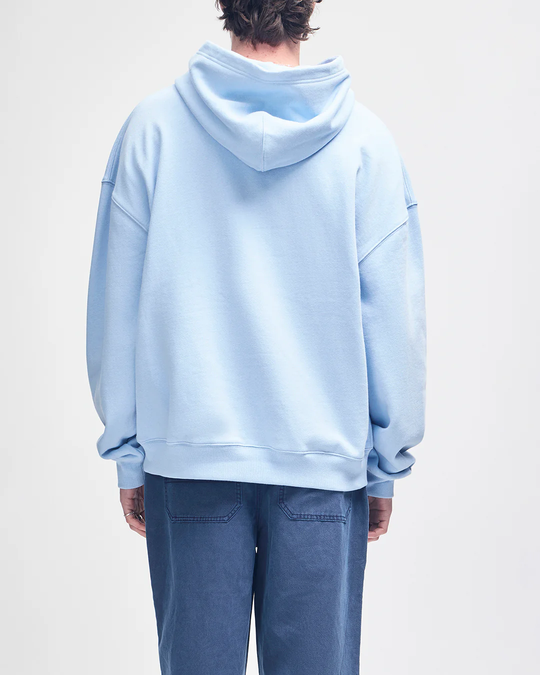 Oil & Rubble Hoodie - Cerulean Blue - Image 2