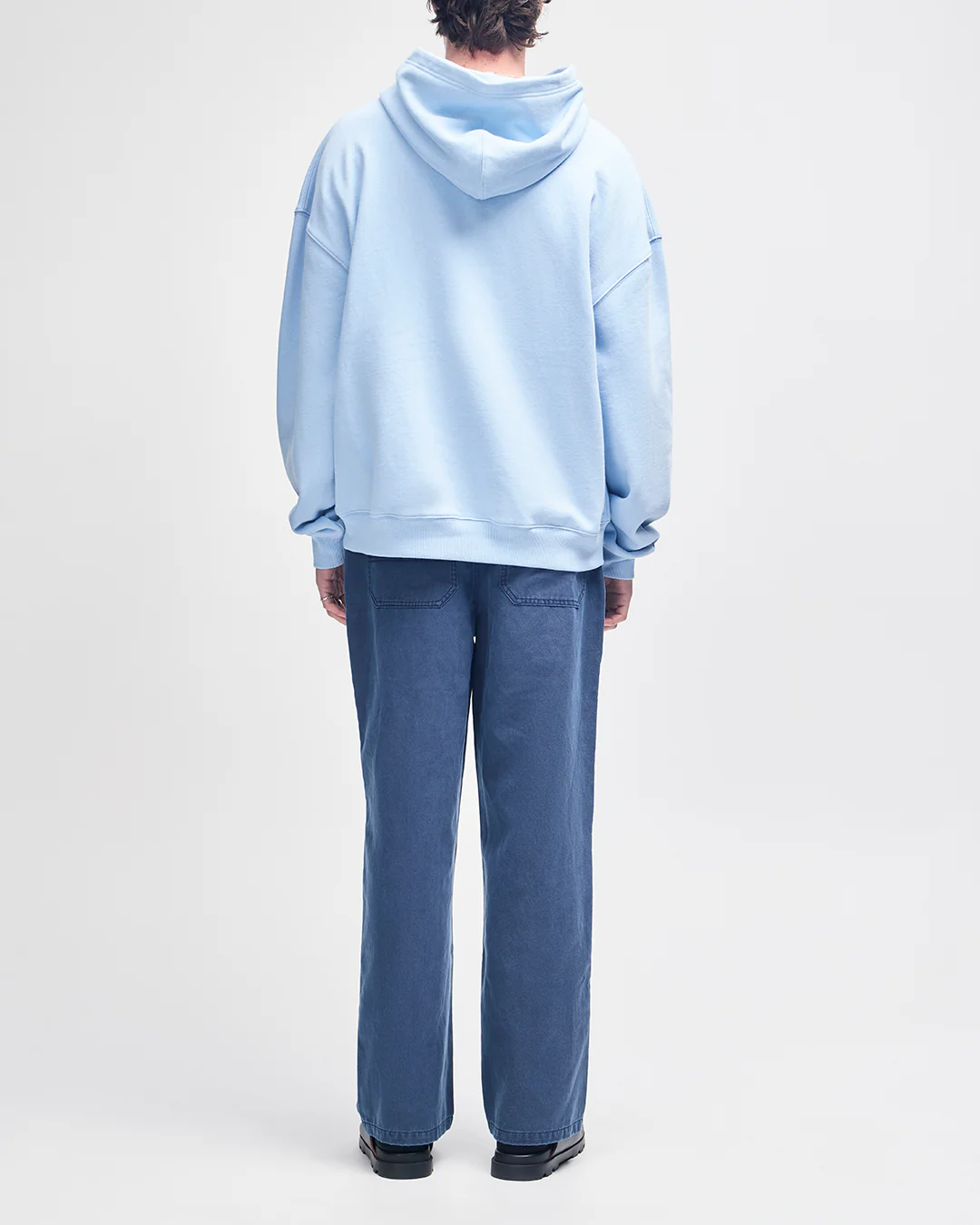 Oil & Rubble Hoodie - Cerulean Blue - Image 6