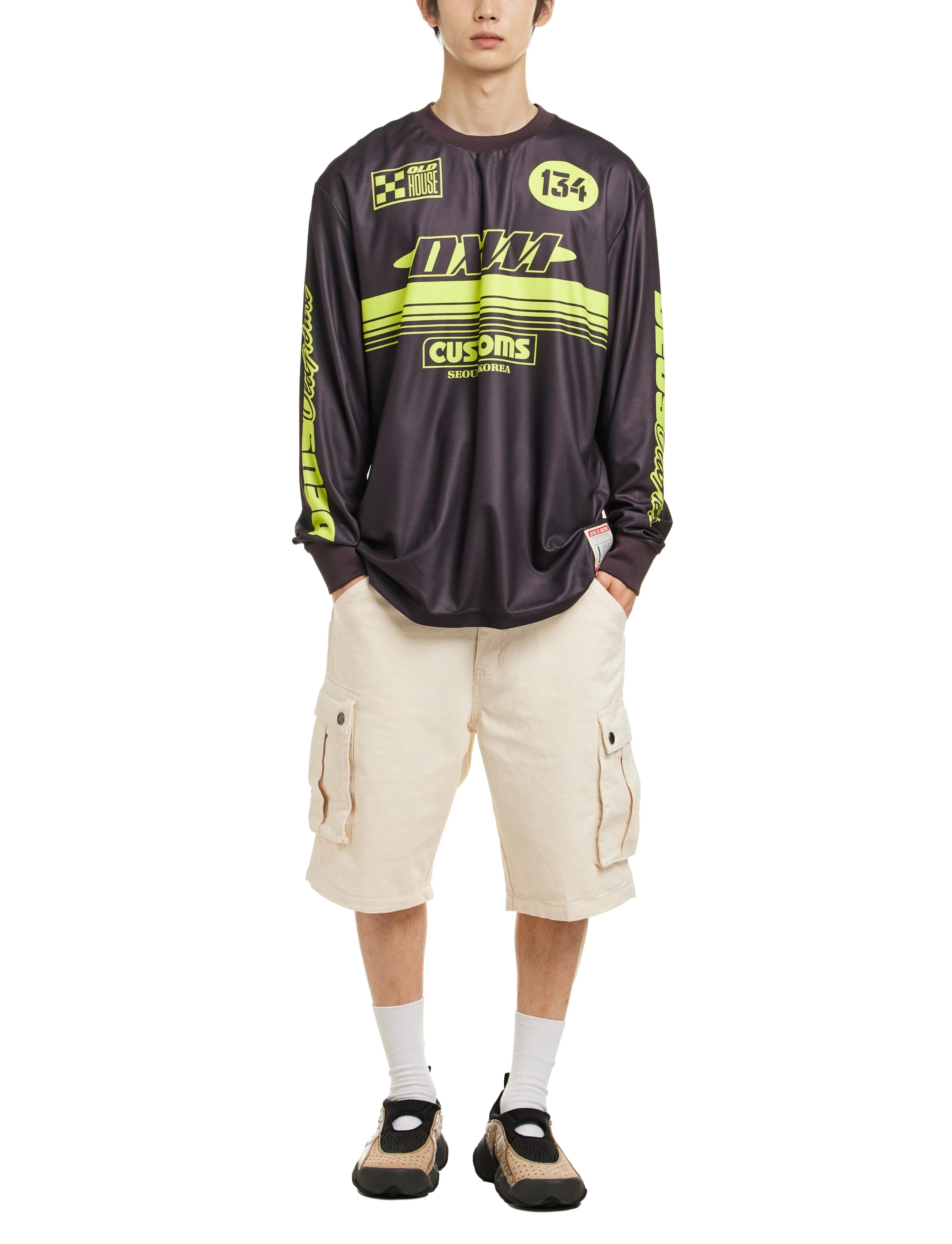 Old House Modern Mx Jersey - Black - Image 3