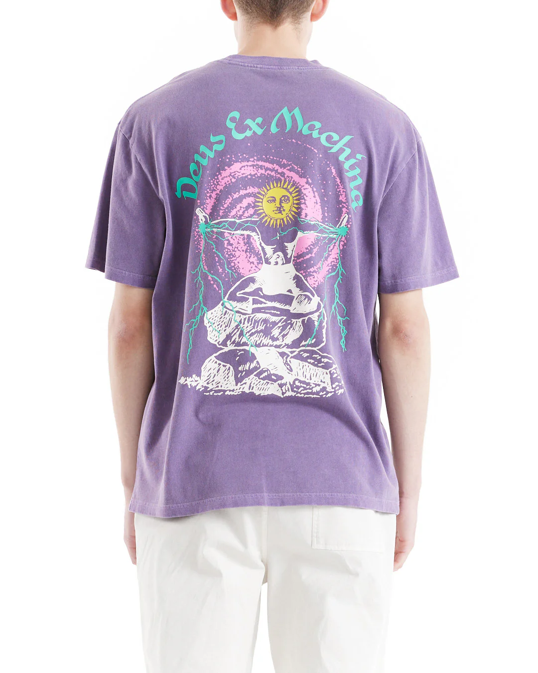 Open Head Tee - Navy Cosmos - Image 2