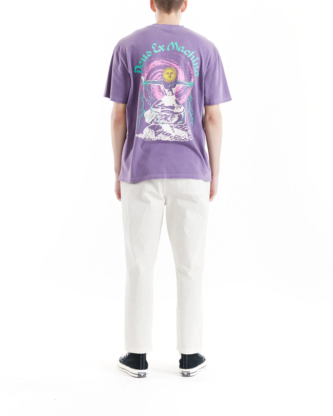 Open Head Tee - Navy Cosmos - Image 4
