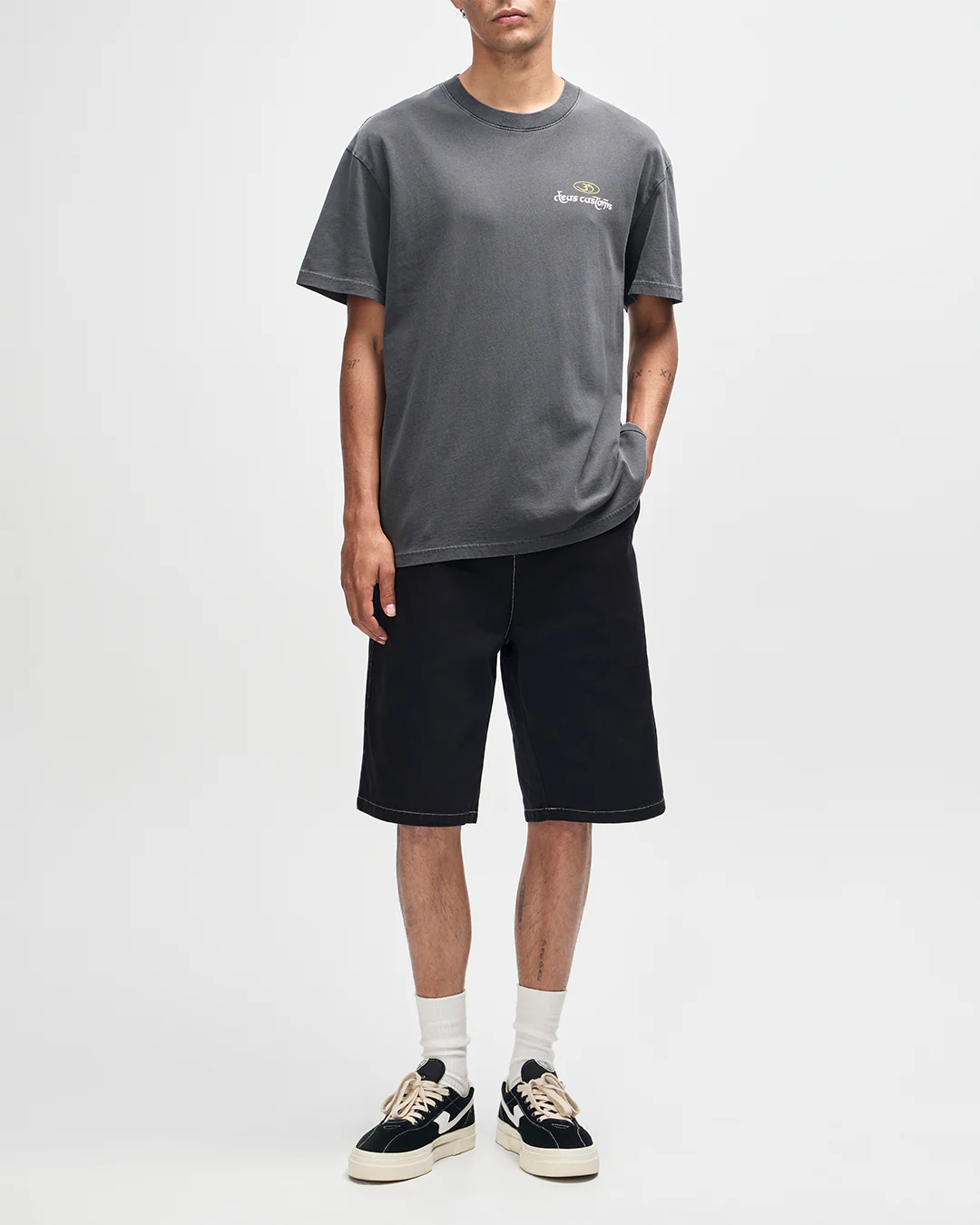 Out Of Reach Tee - Anthracite - Image 5