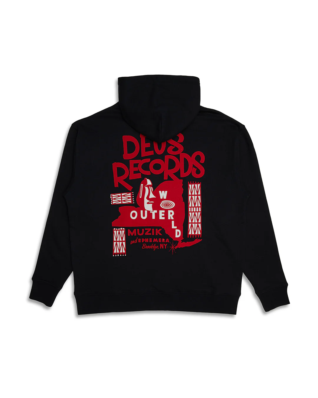 Outerworld Hoodie - Black - Image 7