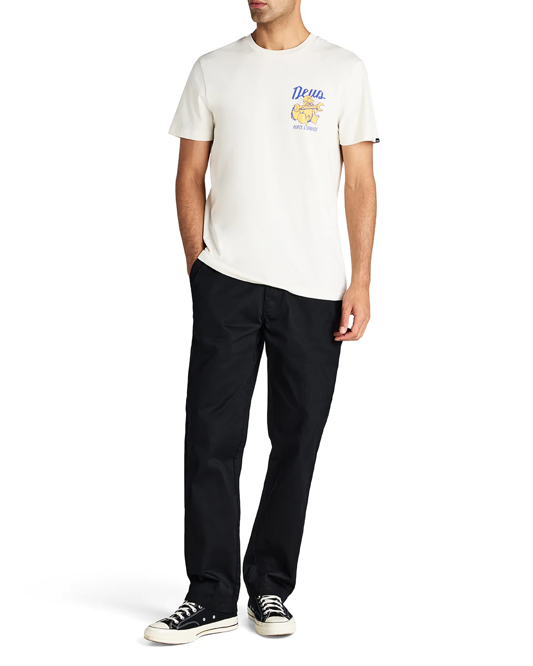 Overbite Tee - Dirty White - Image 3