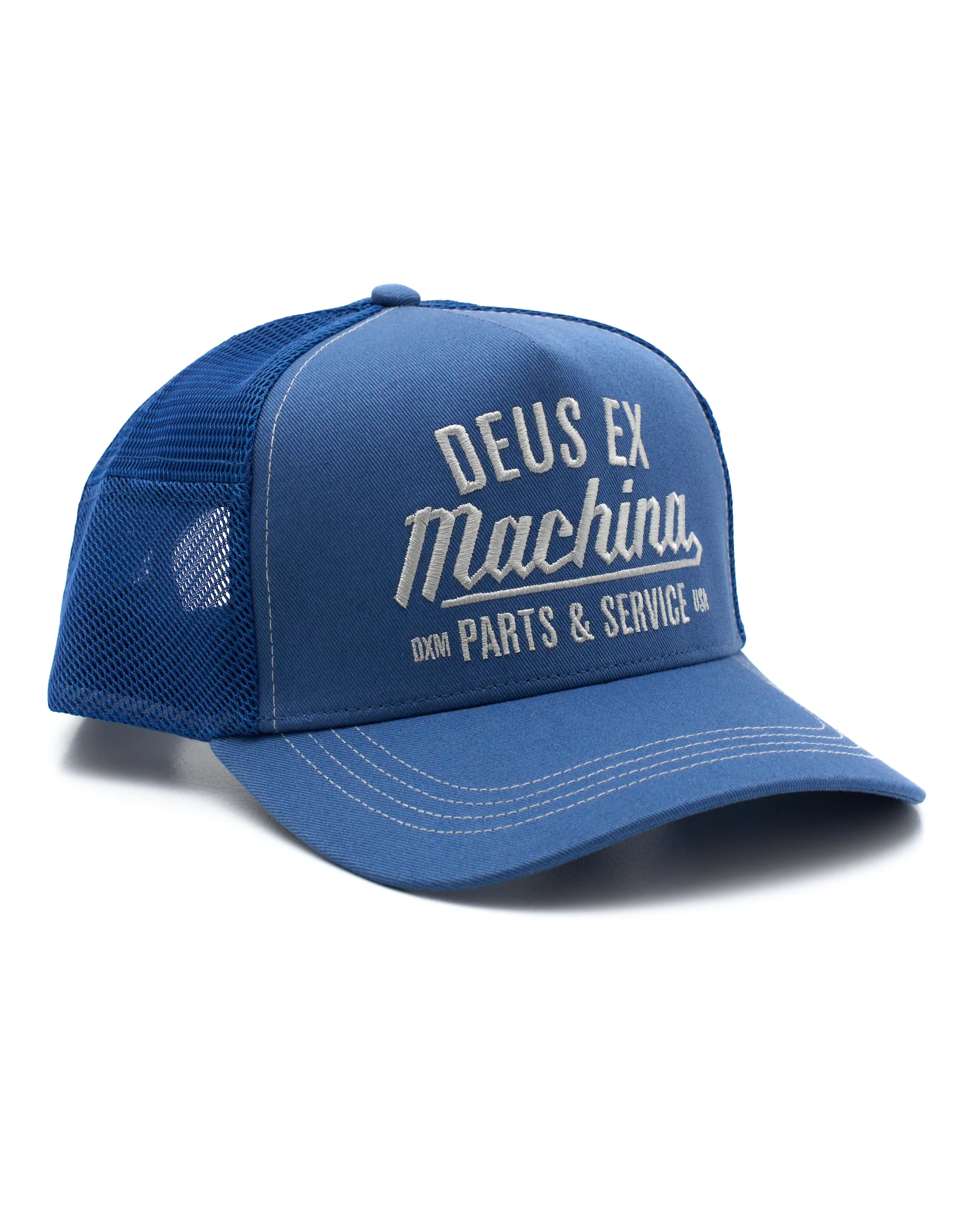 Overbite Trucker - Mechanic Blue