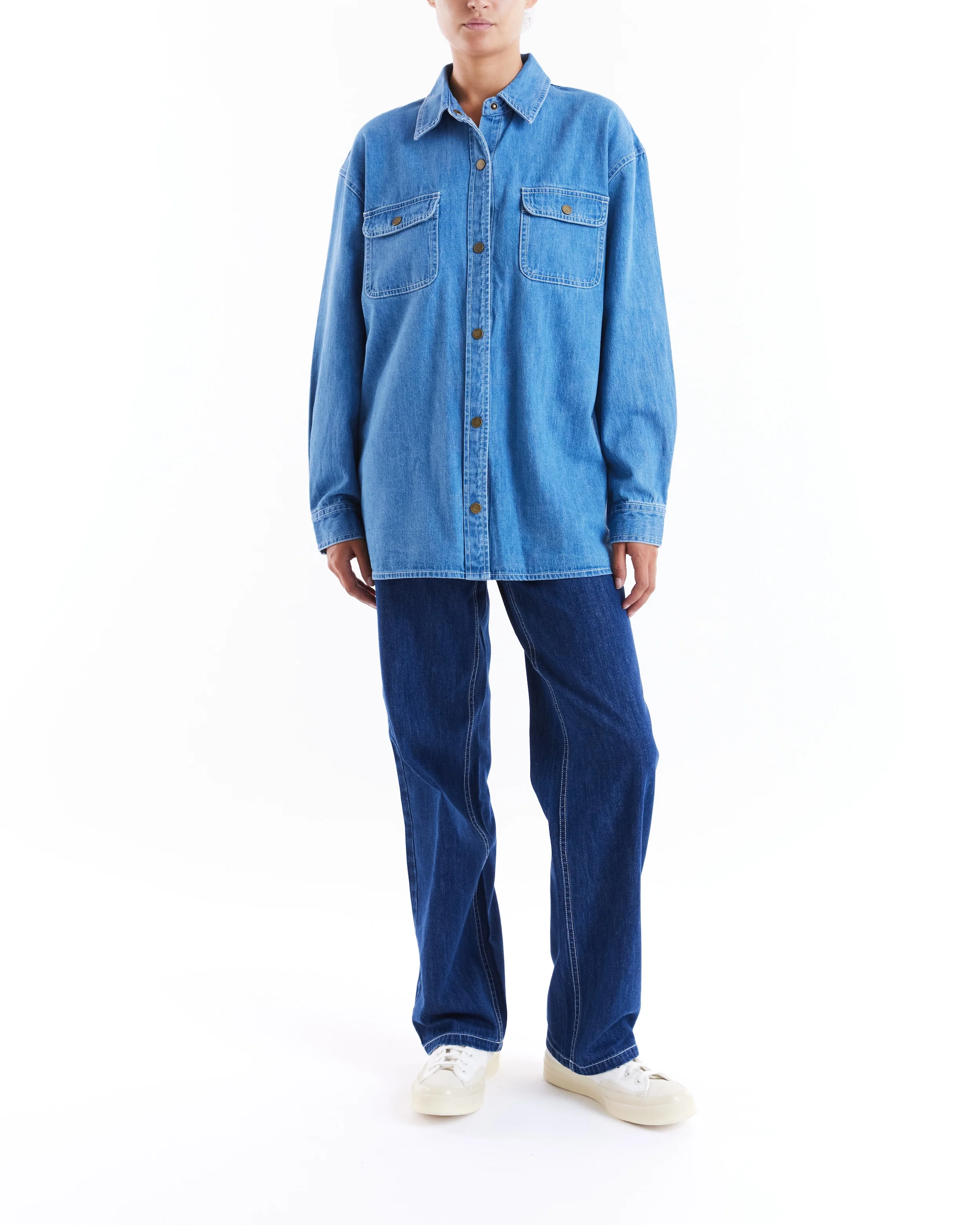 Palo Alto Shirt - Bleach Stonewash - Image 3