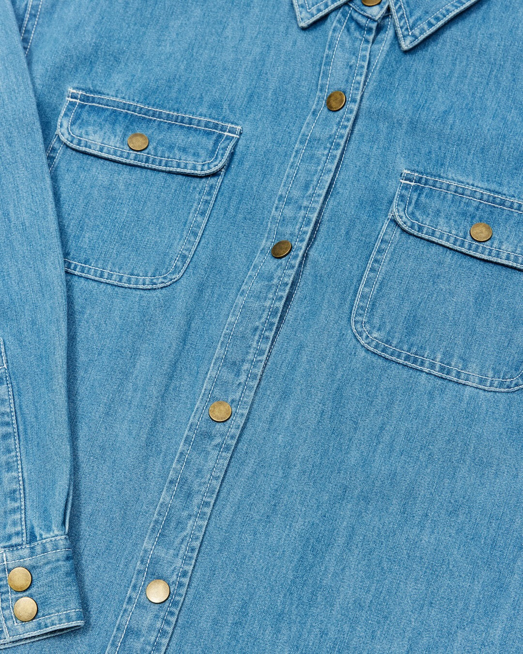 Palo Alto Shirt - Bleach Stonewash - Image 7