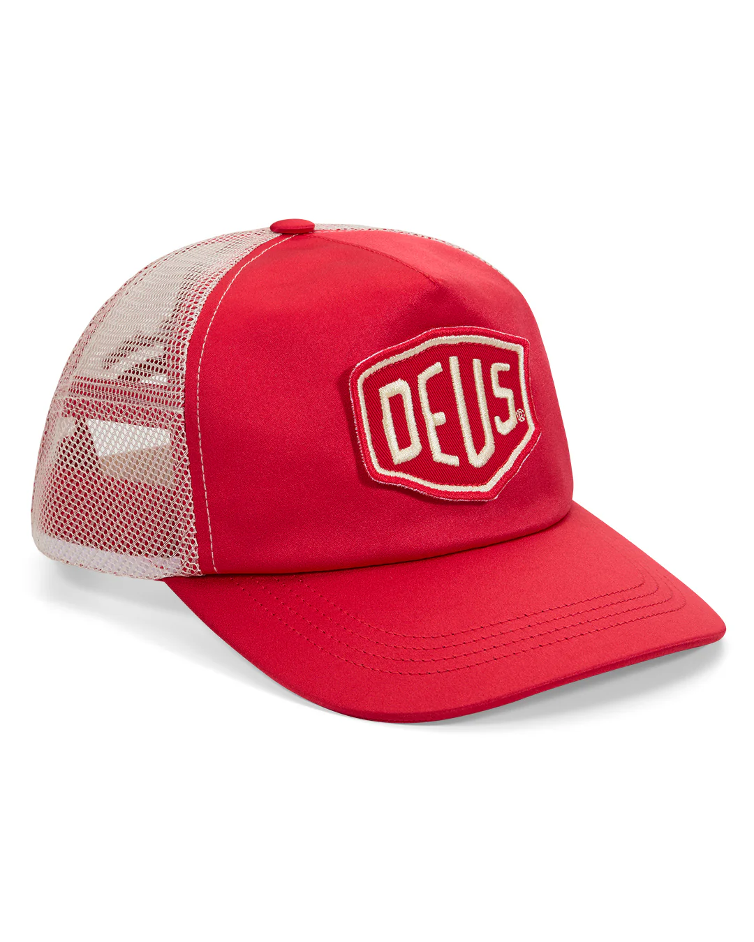 Paris Shield Cap - Poinsettia Red