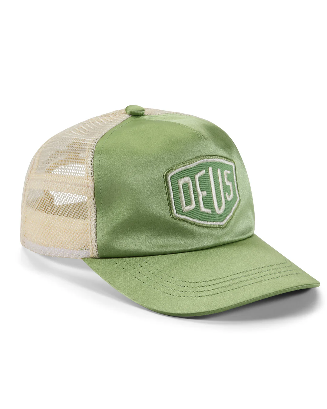 Paris Shield Trucker Cap - Vinyard Green