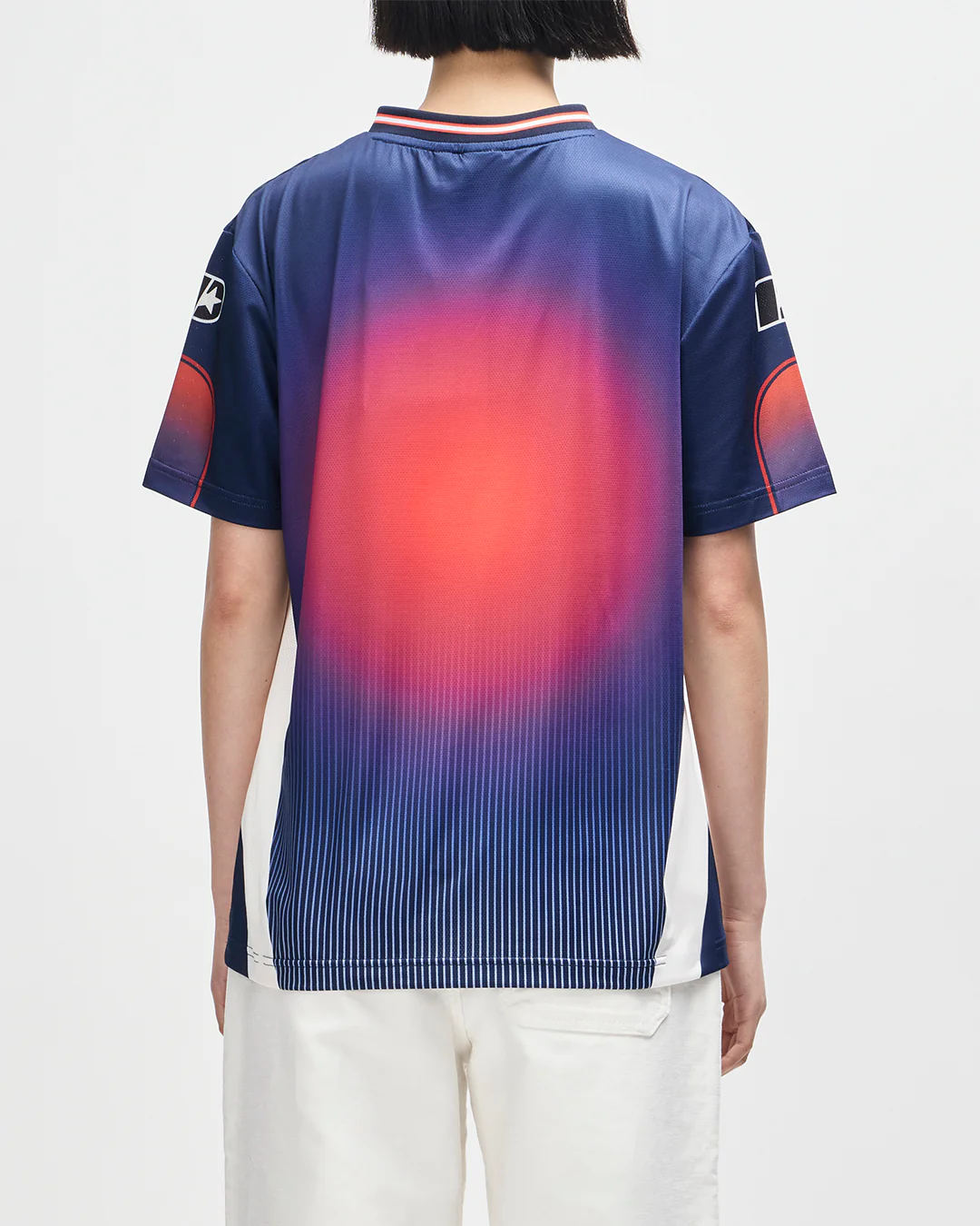 Peak Moto Tee - Oceana Flame - Image 2
