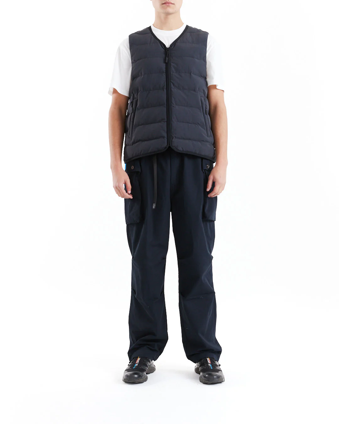 Peak Padded Vest - Black - Image 2