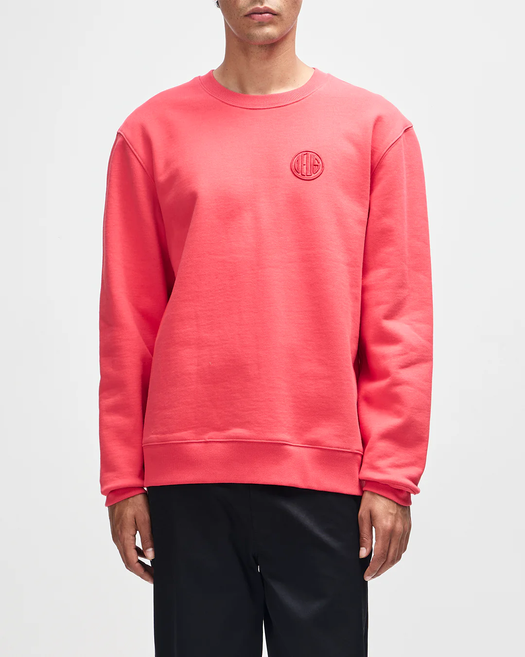 Pill Logo Crew - Melon Red