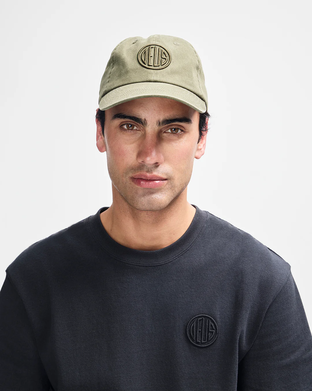 Pill Logo Dad Cap - Pine Green