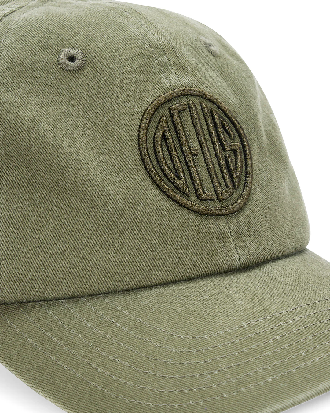 Pill Logo Dad Cap - Pine Green - Image 7