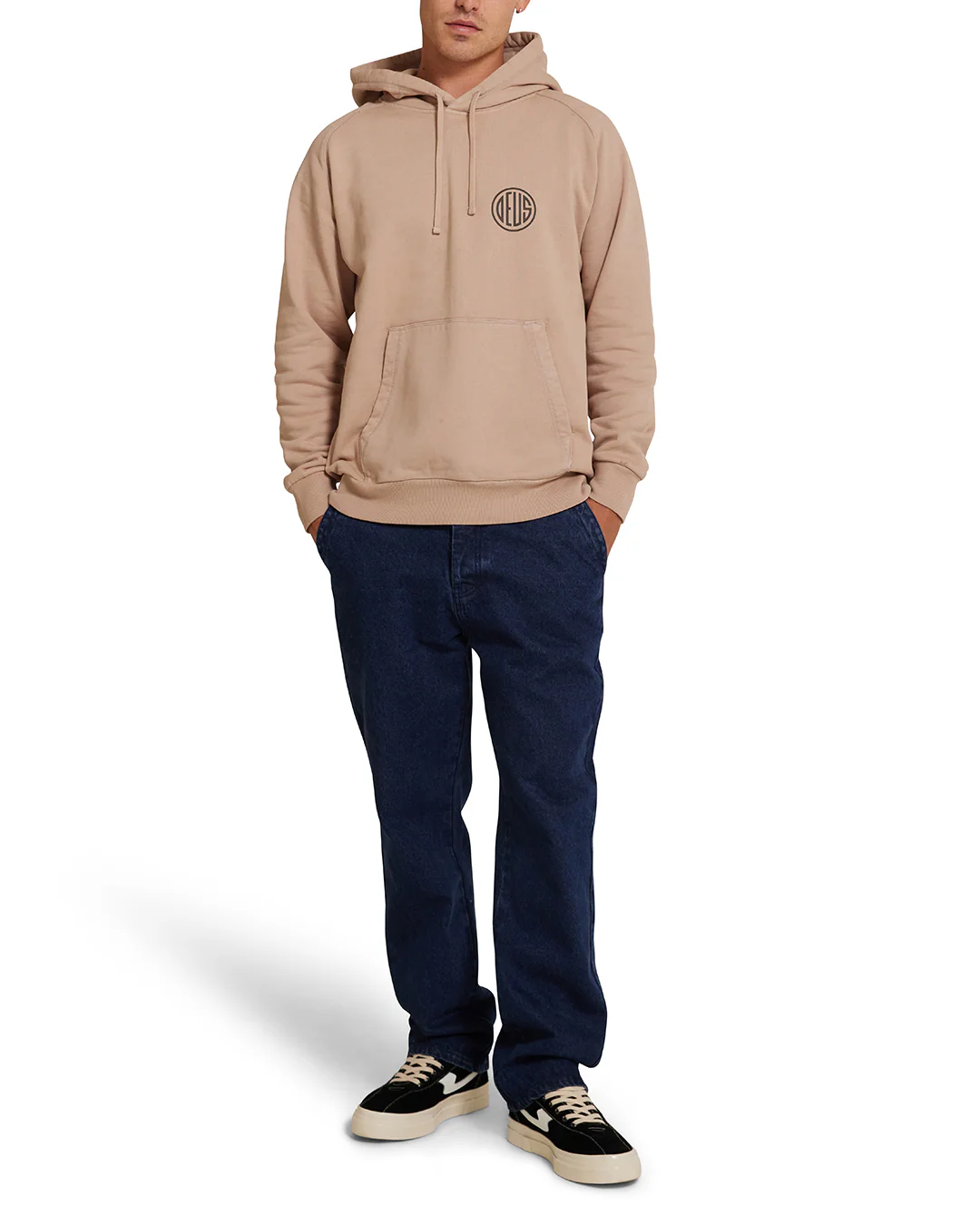 Pill Logo Hoodie - Khaki - Image 3