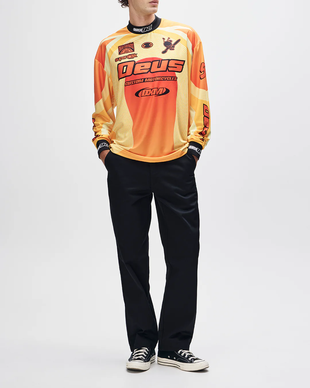 Pledge Moto Jersey - Sunrise Orange - Image 6