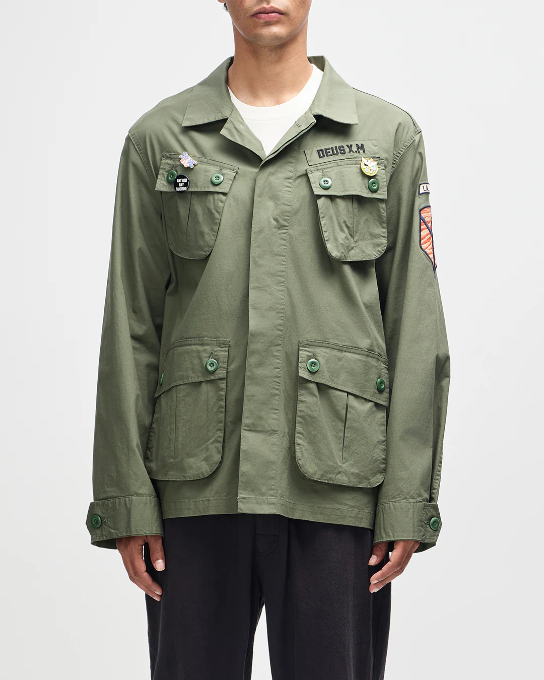 Power Overshirt - Pine Green