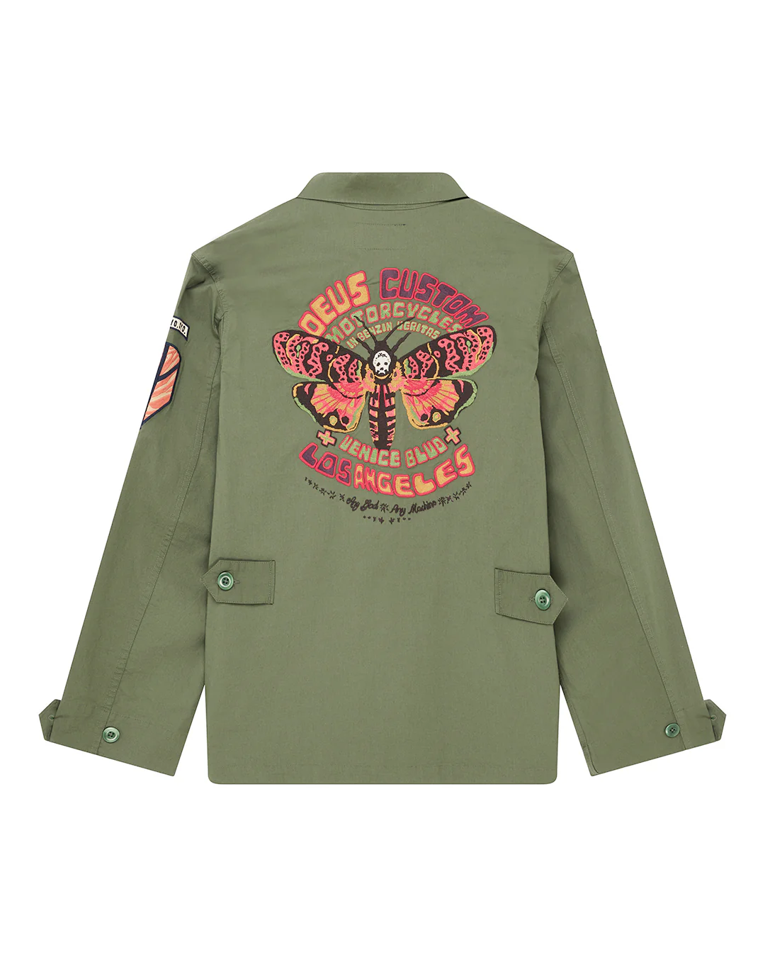 Power Overshirt - Pine Green - Image 4